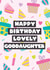 Cute Birthday Card for a lovely Goddaughter created by Bev O'Connor || @oconnordesign