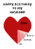 Husband Pie Chart Birthday card created by Rock & Rose Creative