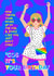 Birthday Girl Celebrates Dancing in Rainbow Accessories card created by Colour Pop Prints