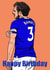 Leighton Baines Everton Happy Birthday created by Gareth Lucy