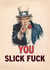 Uncle Sam Cheeky Congratulations Card created by Betiobca