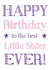 happy birthday little sister created by Hello Fridays Studio