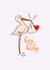 Stork delivery! New baby card created by HURRICANE REMI