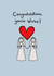 Congratulations you’re wives - Lesbian - LGBTQ Wedding created by RaeCreates2021