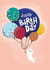 Birthday Balloons Cat created by Fox Card Co