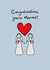 Congratulations you’re married - LGBTQ Wedding created by RaeCreates2021