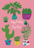 Plant mum birthday card created by Emma TK Design