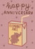 Elephant Anniversary card created by Esther the Sketcher