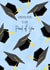 Cute Graduation Hat Card created by Paper Wishes Co