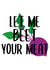 Let Me Beet Your Meat, Cheeky Love Card created by Pending Prints