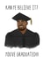 Funny Graduation Card - Kan Ye Belive It? created by Sketchy Print Co