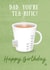 Tea-rific Dad Birthday Card created by Rebecca Handy
