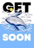 Get (Whale) Soon | Funny Get Well Soon Card created by WITH LOVE