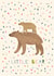Cute Little Bear Card created by Forest & Fig