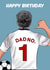 England Euros Football Dad Birthday Card  created by The Girl Next Draw Cards