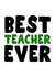 Best teacher ever thank you card created by Prints With Personality