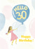 Happy Birthday card for 30th birthday  created by Lena Semenova