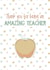 Amazing teacher thank you card created by Prints With Personality