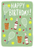 Wimbledon / Tennis / Pimm’s inspired birthday card  created by EmilyKateCo