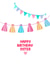 Birthday Bunting for Sister created by Jay Design
