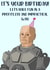 Red Dwarf Kryten birthday card created by Bethany Rice