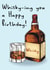 Whisky Alcohol Funny Pun Birthday Card created by Amy Florence Design