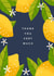 Lemon Thank You Card created by Charlotte Hill Vandenburg