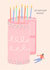 Big Birthday Wishes Cake Card created by Inku Goods