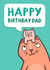 Happy Birthday Dad, Kitten Card created by Drawn to Cats