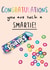Cute Smarties Congratulations Graduation Exams Card created by Amy Florence Design