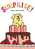 Surprise! Puppy Birthday Card created by Abigail Udell