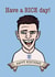 Declan Rice England Birthday Card created by Gibbo The Doodler