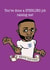 Raheem Sterling England Birthday Card created by Gibbo The Doodler