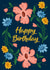 Birthday Flowers created by Harriet Alice Fox