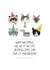 5 out of 5 cats don't care that it's your birthday created by Dandelion Stationery
