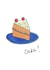Birthday Cake Drawing created by Chintzy Bunting