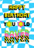Happy Birthday You Old 90's Raver  created by Jessie Maeve Studio