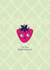 Lovely berry love card created by Nada Anis