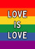 Love Is Love Pride Card created by Meg's Creative Outlet