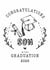Congratulations Son Graduation Card for university graduation or college created by Hello Fridays Studio