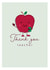 Apple for Teacher thank you card created by Designed By Lizzi