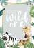 Wild One Birthday Card created by Creationery
