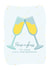 Raise a glass to your civil partnership card created by Designed By Lizzi