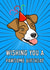 Pawsome dog birthday greeting card created by Adam Regester