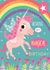 Magical Unicorn Birthday Card created by Tracy Cottingham