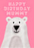 Mummy Polar Bear, Birthday Card created by Faye Burtenshaw