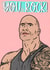 Dwayne Johnson, You Rock Card created by Duck & Mustard