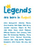 Legends are born in August created by Katherine Lynas