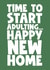 Time to start adulting happy new home created by Naomi Park
