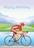Cycle Racing Birthday Card created by Groves Design
